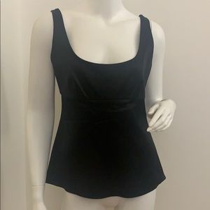 ELIE TAhari  Black Silk Camisole